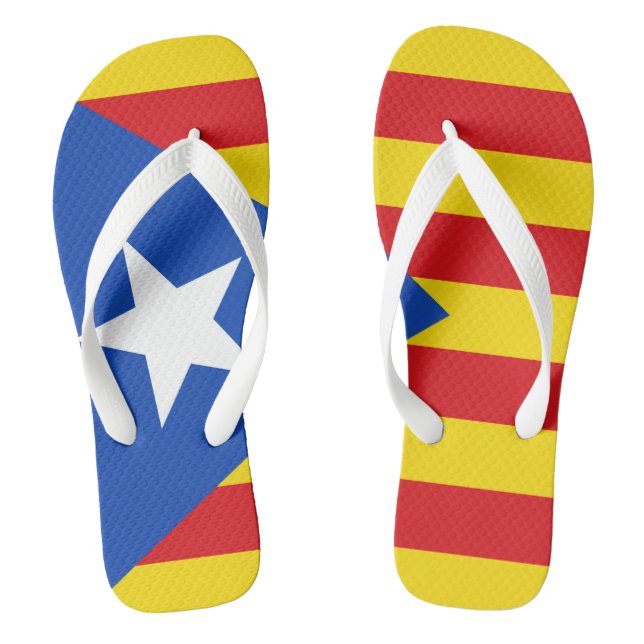 Chanclas Bandera de Cataluña (Plantilla)