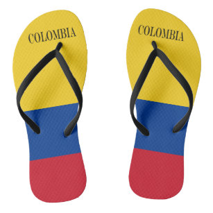 Chanclas Bandera De Colombia - Sandalias Zazzle.es