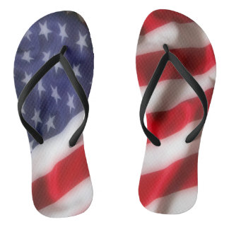 Chanclas Bandera de EE. UU., Bandera de los Estados Unidos,