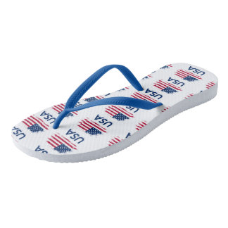 Chanclas Bandera de Estados Unidos