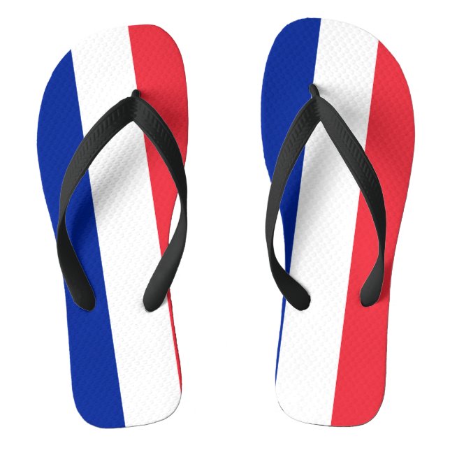 Chanclas Bandera de Francia (Plantilla)