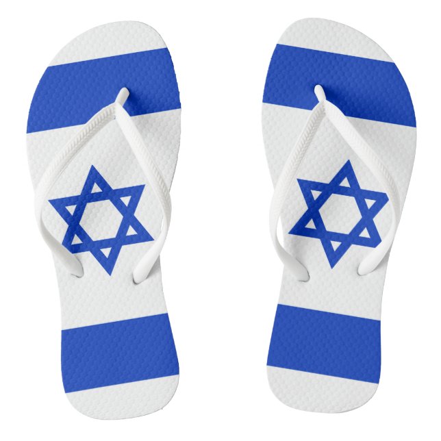 Chanclas Bandera de Israel (Plantilla)