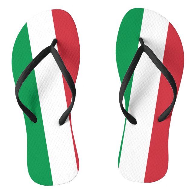 Chanclas Bandera de Italia (Plantilla)