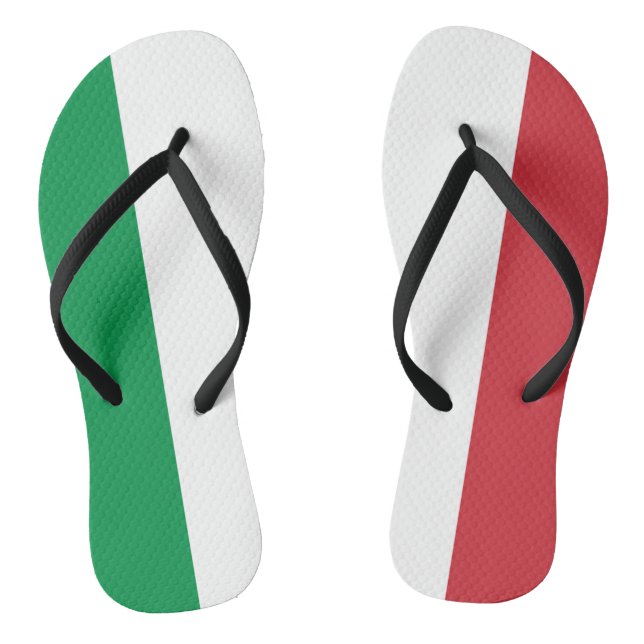 Chanclas Bandera de Italia (Plantilla)