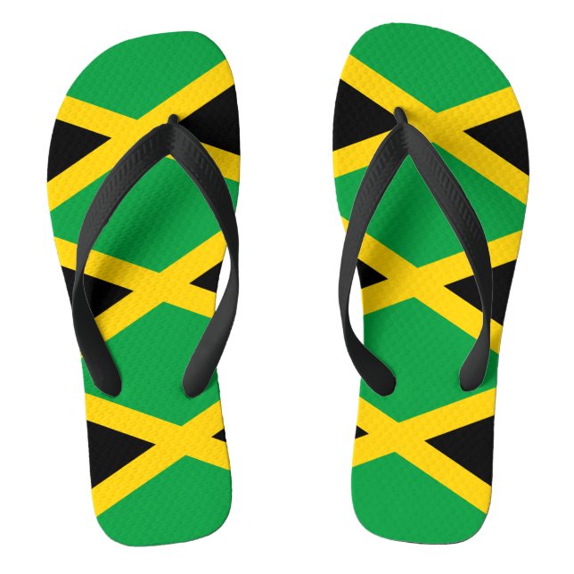 Chanclas Bandera de Jamaica (Plantilla)