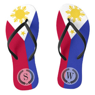 Chanclas Bandera de las Filipinas