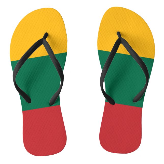 Chanclas Bandera de Lituania (Plantilla)