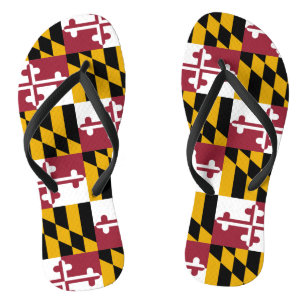 Chanclas Bandera de Maryland