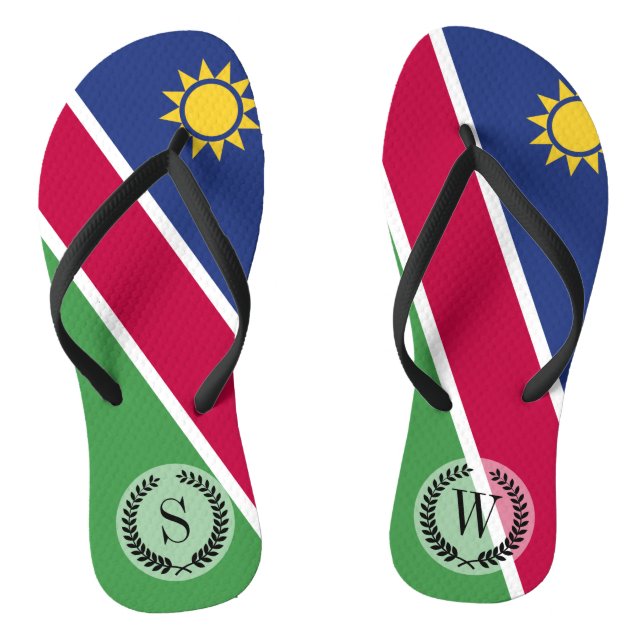 Chanclas Bandera de Namibia (Plantilla)