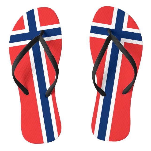 Chanclas Bandera de Noruega (Plantilla)