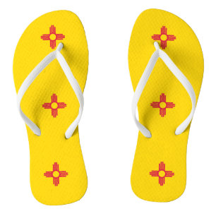 Chanclas bandera de Nuevo México