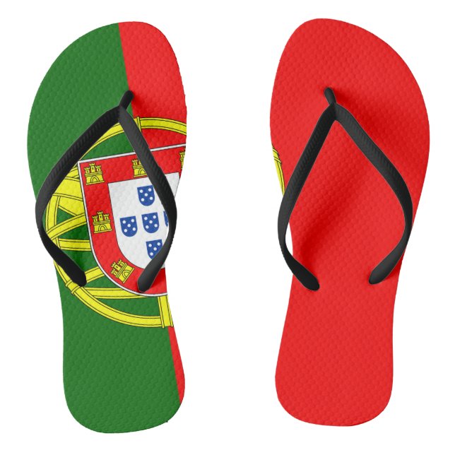 Chanclas bandera de portugal (Plantilla)
