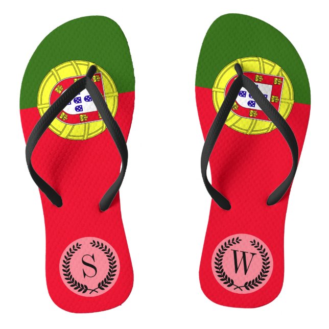 Chanclas Bandera de Portugal (Plantilla)