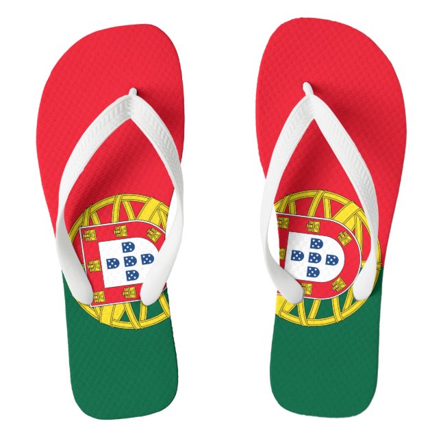 Chanclas Bandera de Portugal (Plantilla)
