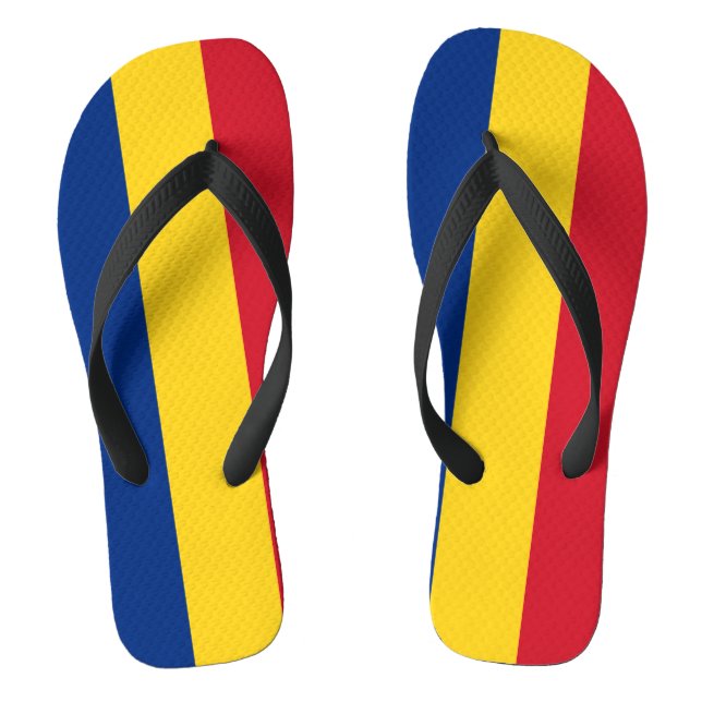 Chanclas Bandera de Rumania (Plantilla)