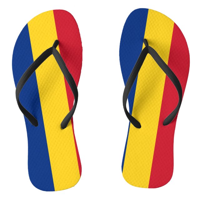 Chanclas Bandera de Rumania (Plantilla)