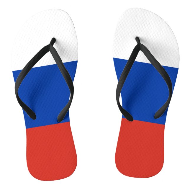 Chanclas Bandera de Rusia (Plantilla)