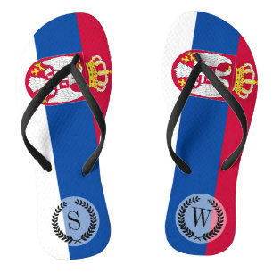 Chanclas Bandera de Serbia