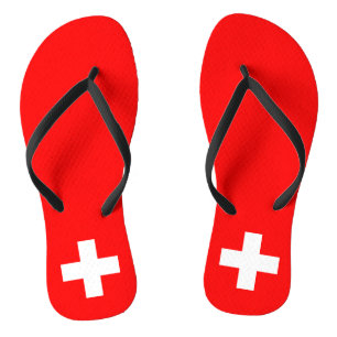 Chanclas Bandera de Suiza