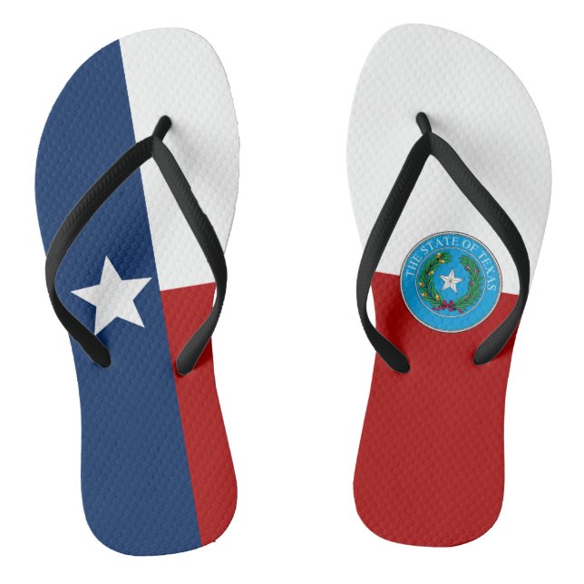 Chanclas Bandera de Texas (Plantilla)