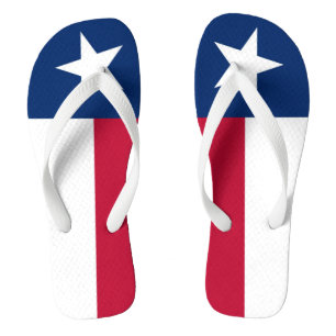 Chanclas Bandera de Texas