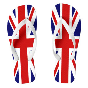 Chanclas Bandera de Union Jack del Reino Unido