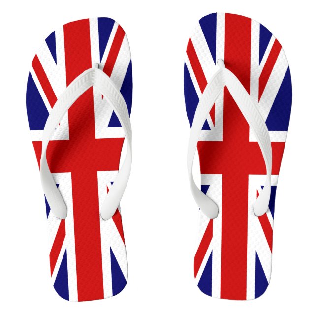 Chanclas Bandera de Union Jack del Reino Unido (Plantilla)