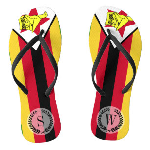Chanclas Bandera de Zimbabue