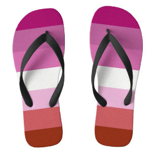 Chanclas Bandera del Orgullo Lesbiano (Origen)