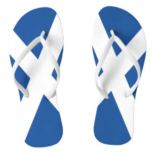 Chanclas Bandera escocesa de la playa para hombres y mujere