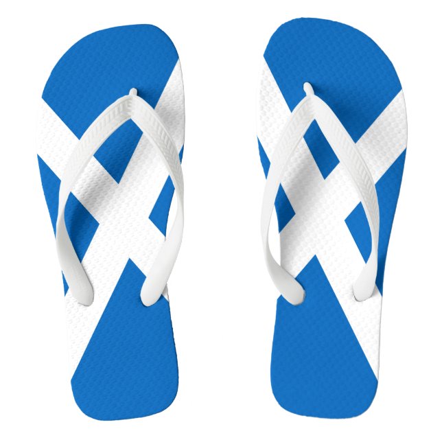 Chanclas Bandera escocesa Saltire (Plantilla)