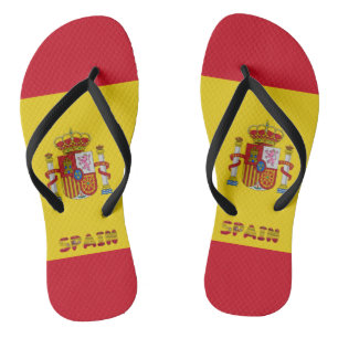 Chanclas Bandera española