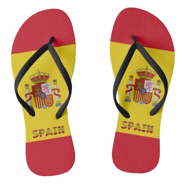 Chanclas Bandera española (Plantilla)