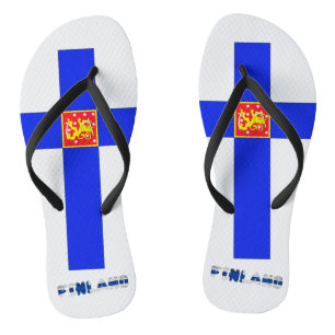 Chanclas Bandera finlandesa