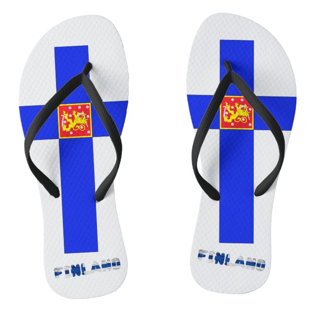 Chanclas Bandera finlandesa (Plantilla)
