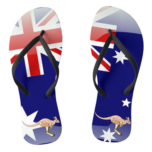 Chanclas Bandera glamurosa australiana (Plantilla)