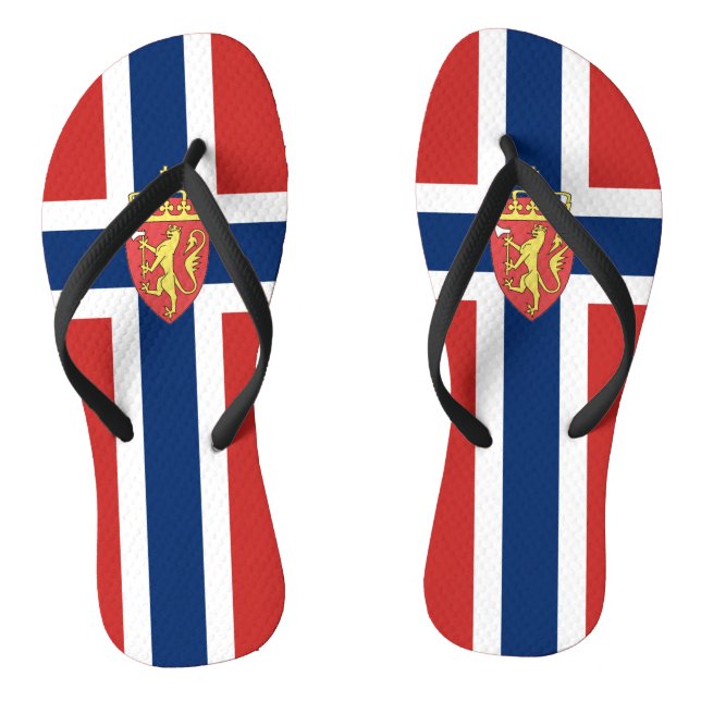 Chanclas Bandera noruega (Plantilla)