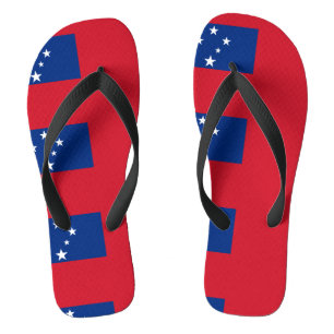 Chanclas Bandera samoana