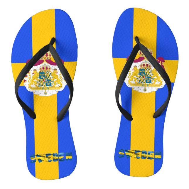 Chanclas Bandera sueca (Plantilla)