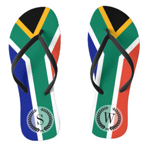 Chanclas Bandera surafricana