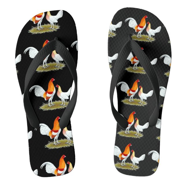 Chanclas Bantam, el juego del viejo inglés:  Rojo Pyle Flip (Plantilla)