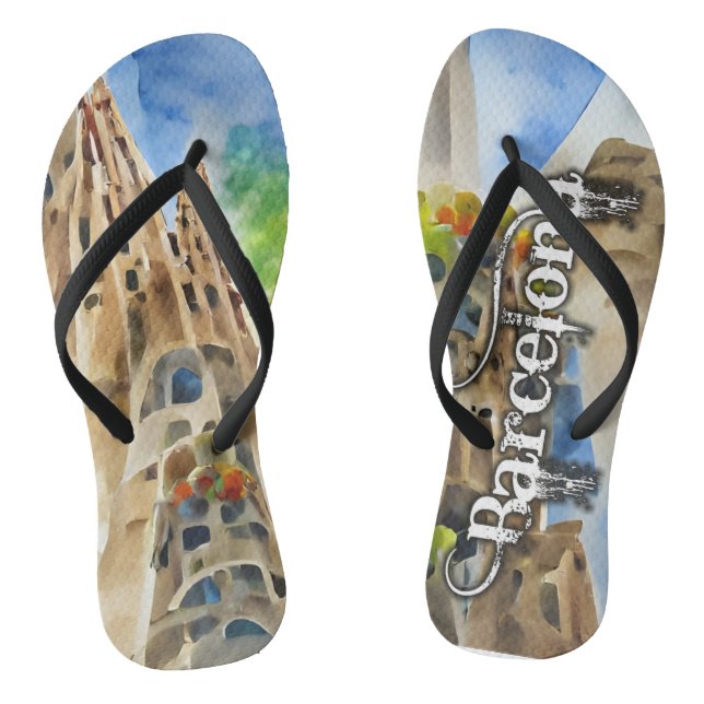 Chanclas Barcelona, Spain (Plantilla)