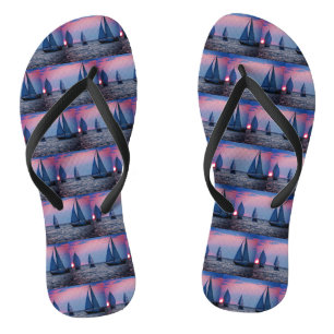 Chanclas Barcos de vela Sunset