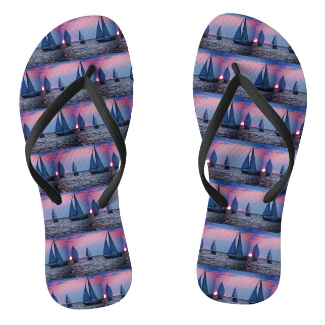Chanclas Barcos de vela Sunset (Plantilla)