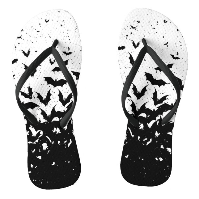 Chanclas Bats Halloween Horror Vampiro (Plantilla)