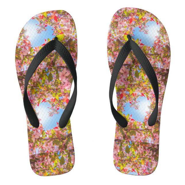 Chanclas Be my Valentine Nature florece Heart in flowers (Plantilla)