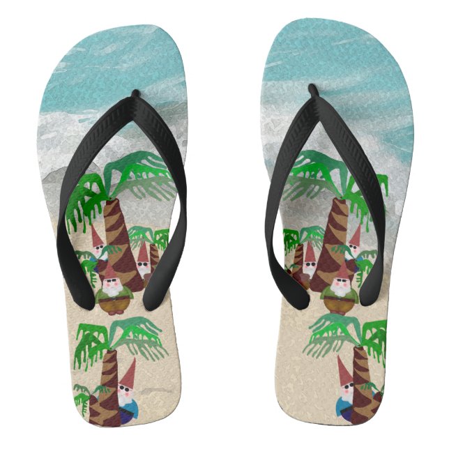 Chanclas Beach Gnomes Flip Flops (Plantilla)