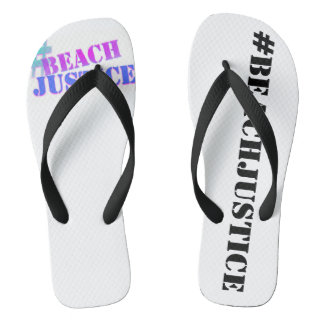 Chanclas #BEACHJUSTICE Retro Flip Flops