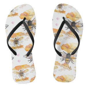 Chanclas Bee Kind - Bee Happy