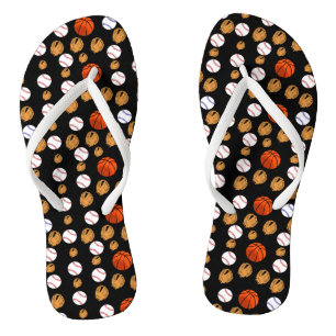 Chanclas béisbol, guante de béisbol, baloncesto, deporte